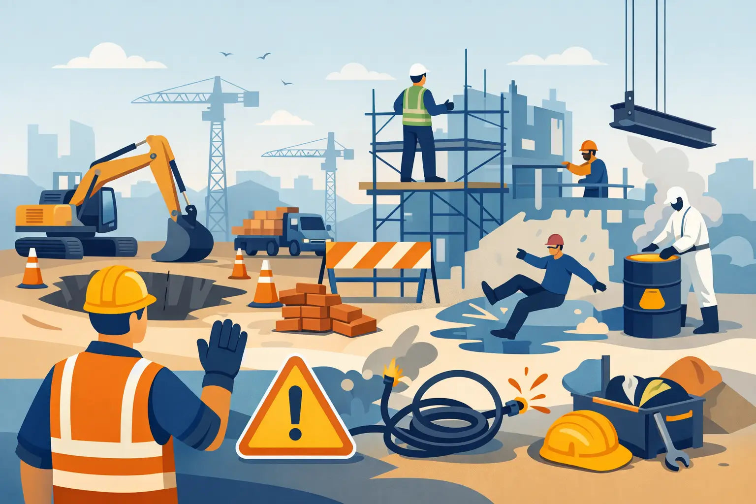 Top 10 Hazards on UK Construction Sites