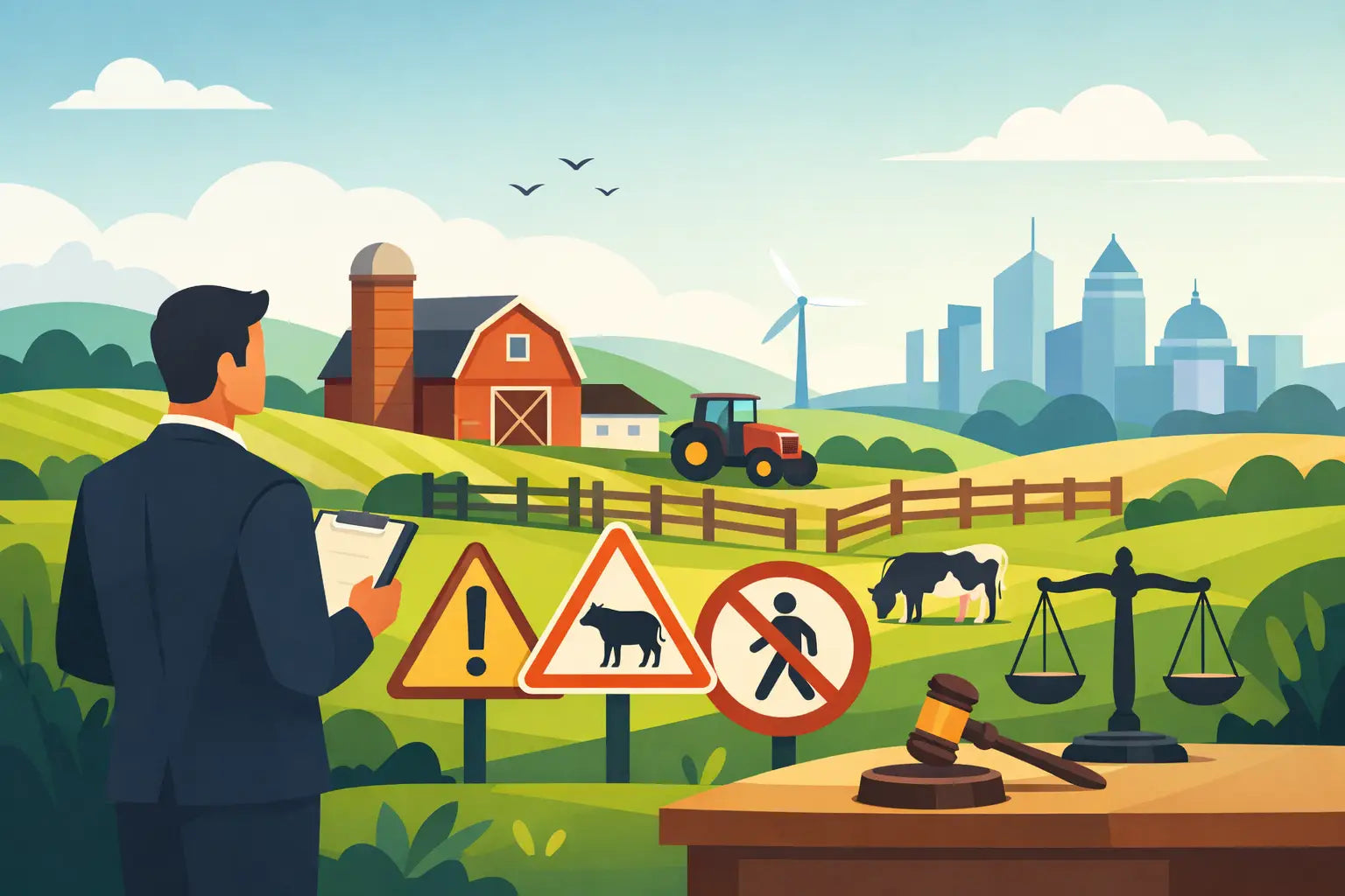 Do Farms Need Warning Signs Under UK Law?