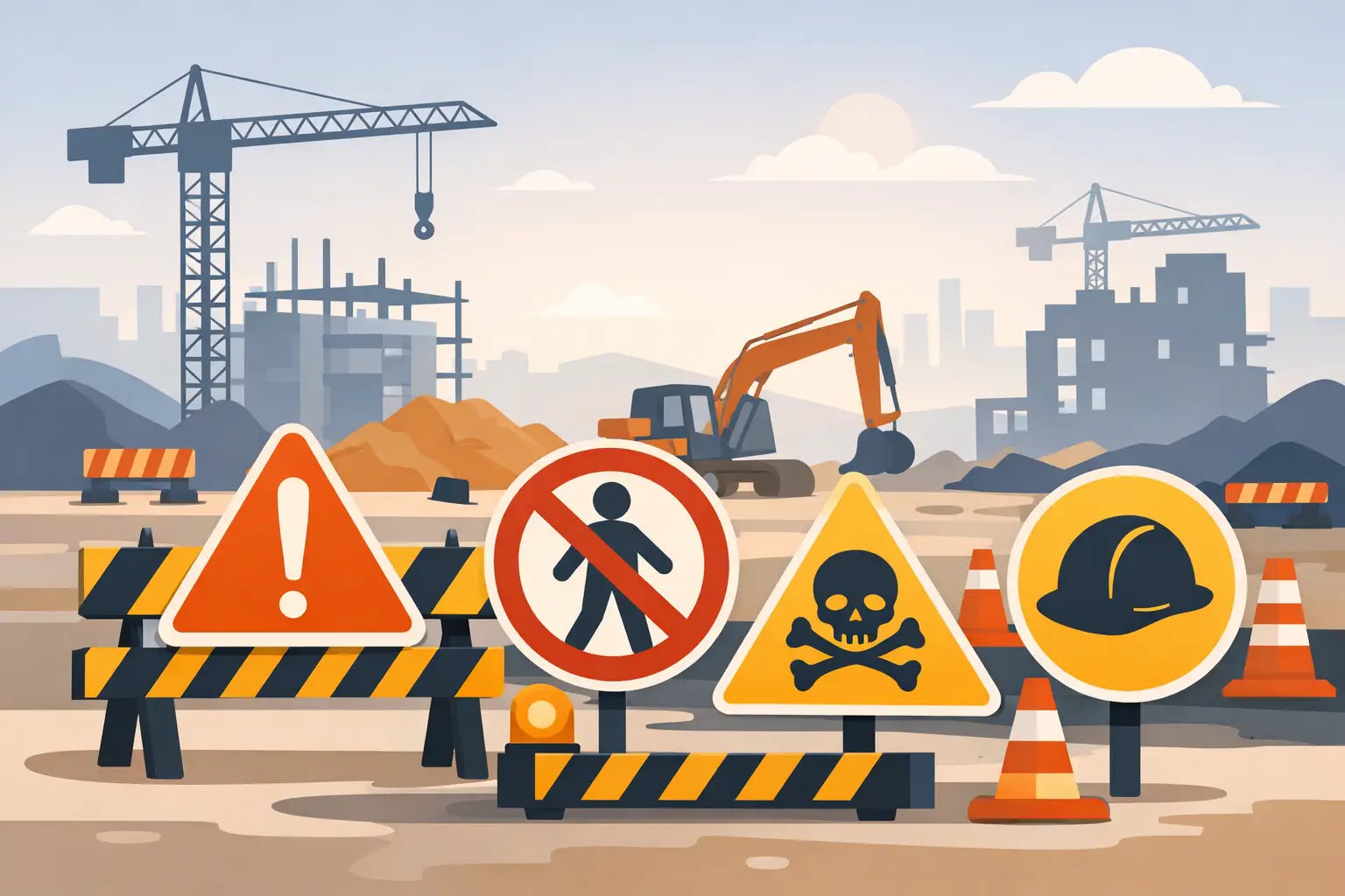 What Danger Signs Are Needed on Construction Sites?