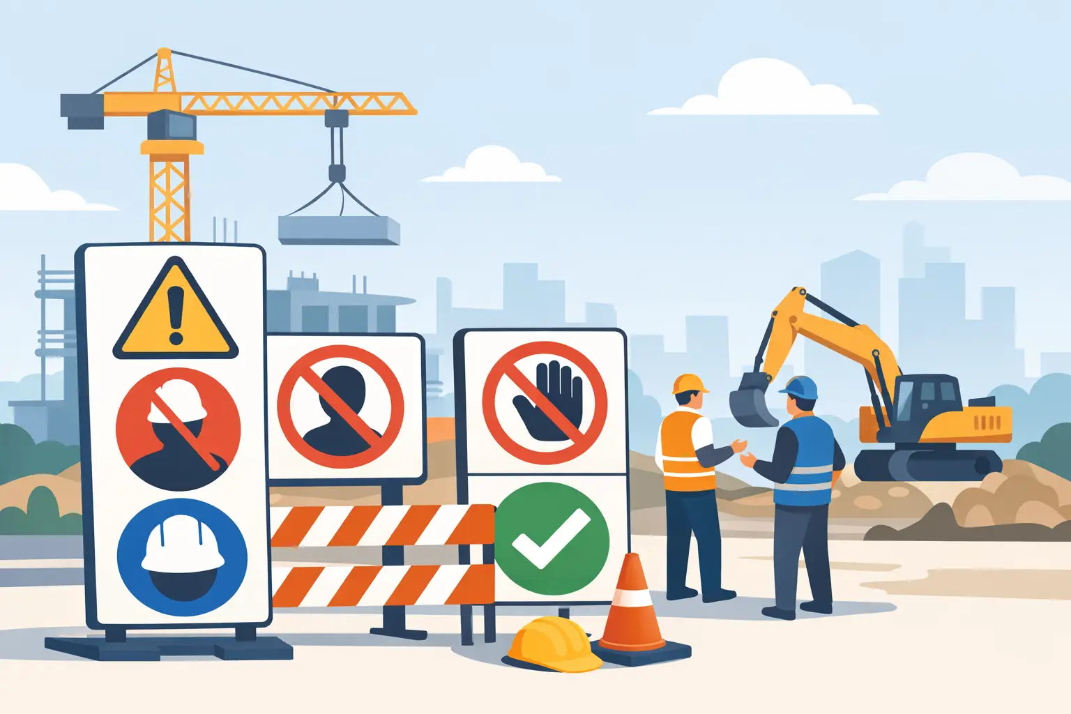 Construction Site Signs That Keep Sites Compliant
