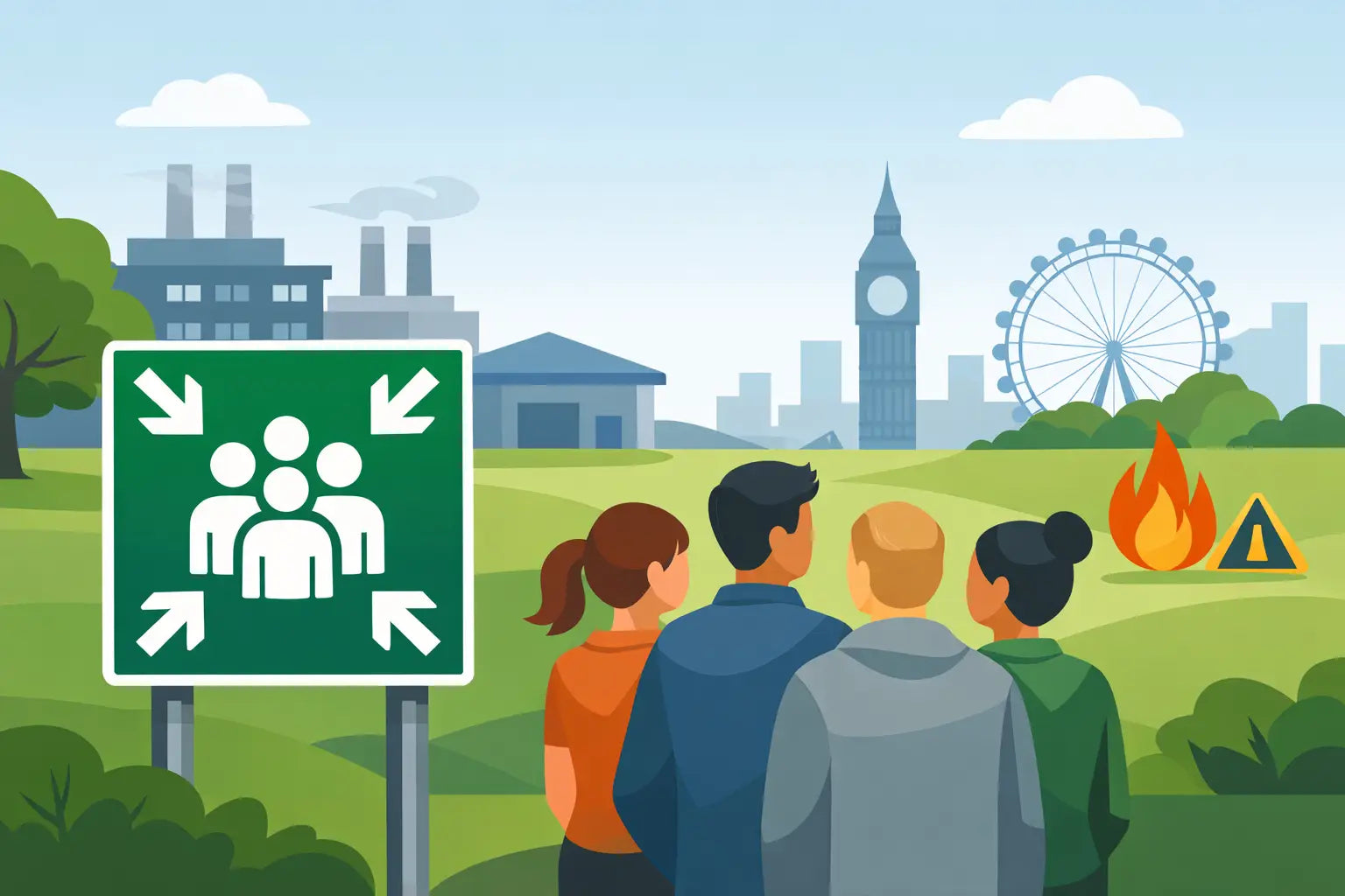 Best Fire Assembly Point Signs for UK Sites