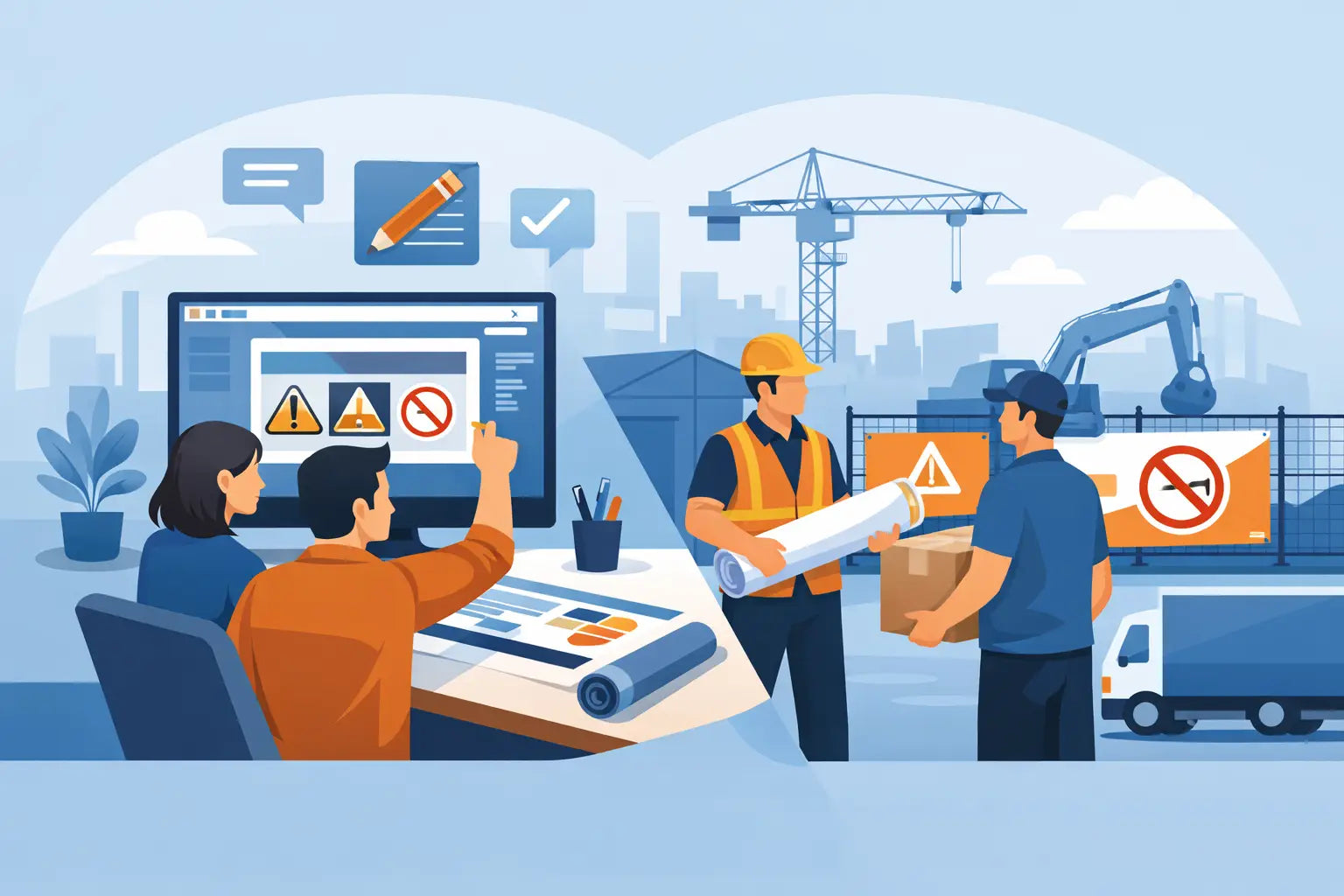 How to Order Site Safety Banners