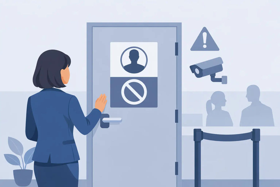 How to Sign Staff Only Areas Properly