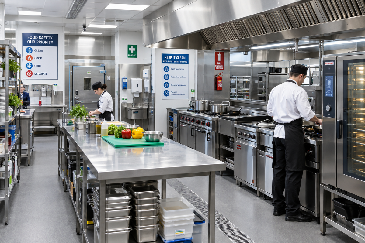 Hand Washing Signs for Commercial Kitchens: Where Should They Go?