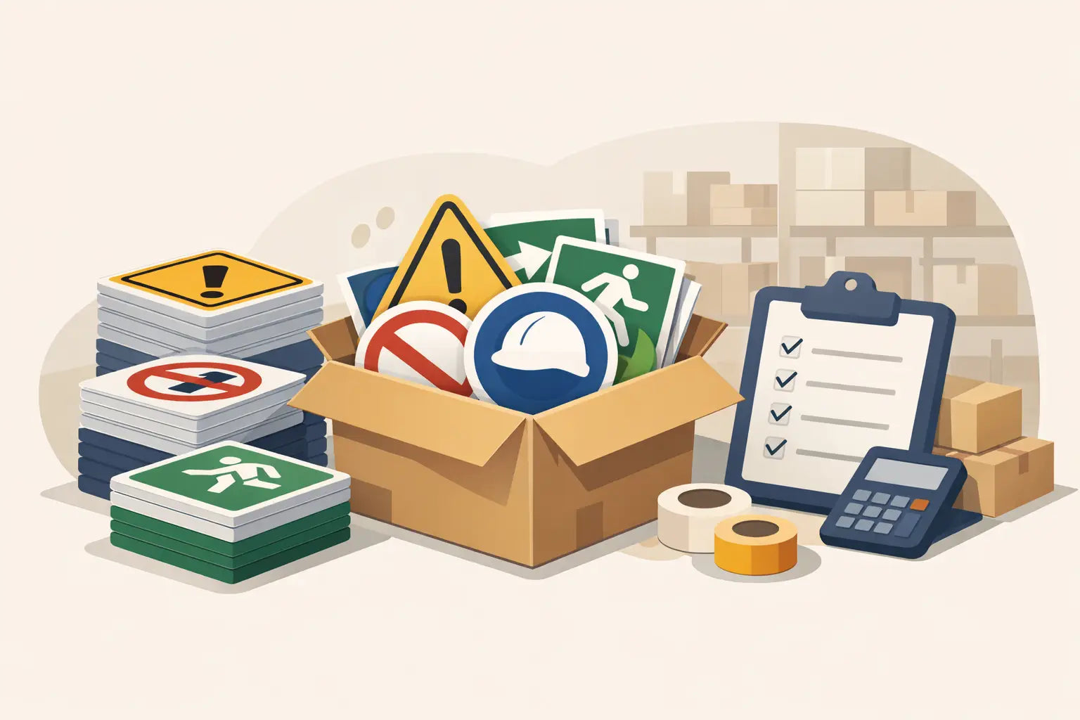 Bulk Buy Safety Signs Without Overordering