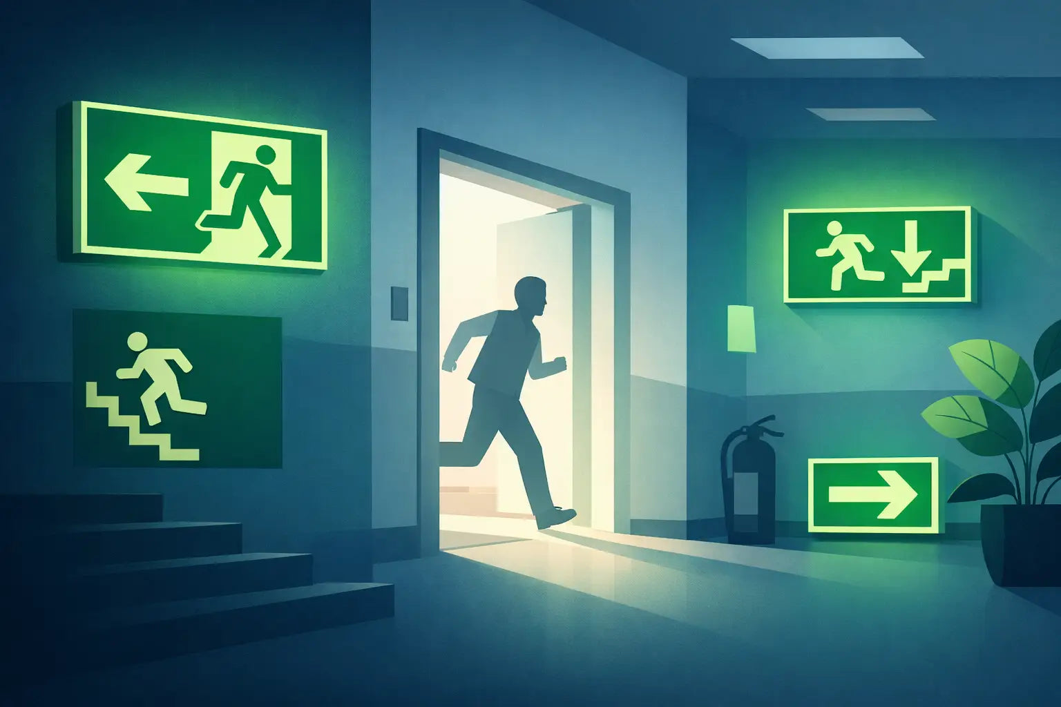 Photoluminescent Exit Signs Review for UK Sites