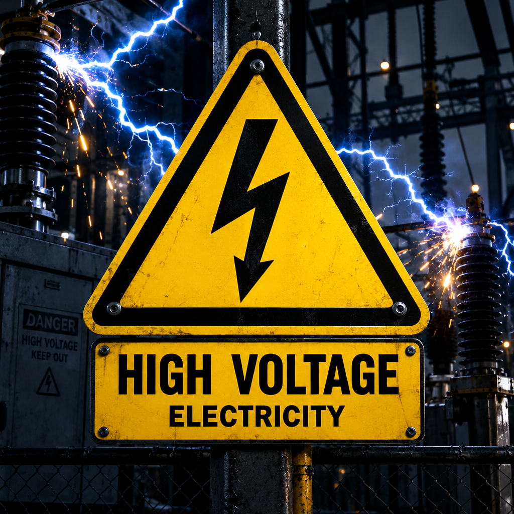 High Voltage Warning Signs: Where Should They Be Displayed?
