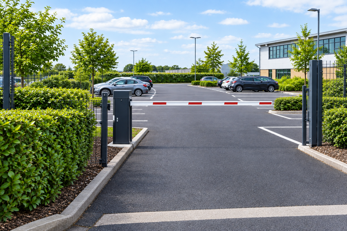 private car park