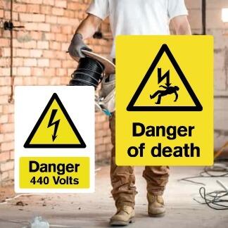 Electrical Safety Signs
