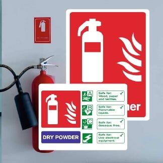 Fire Extinguisher Signs