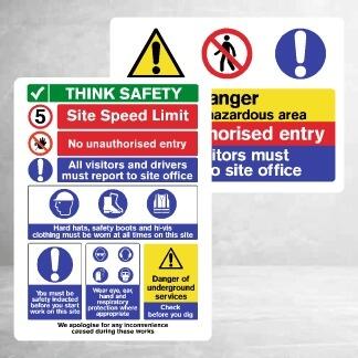 Multi-Message Safety Signs