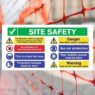 Site Safety Banners UK