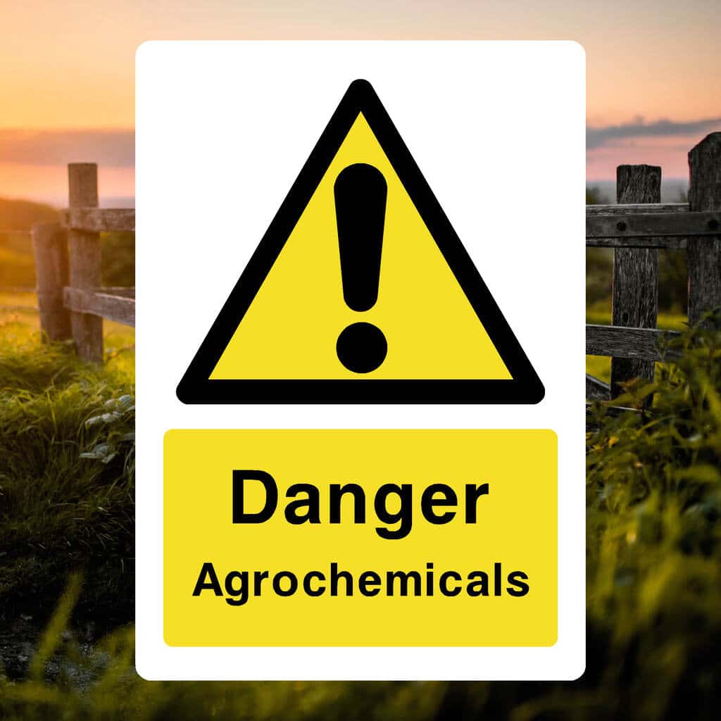 Agrochemicals Sign - The Safety Sheep Store