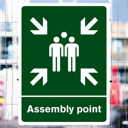 Assembly Point Sign - The Safety Sheep Store