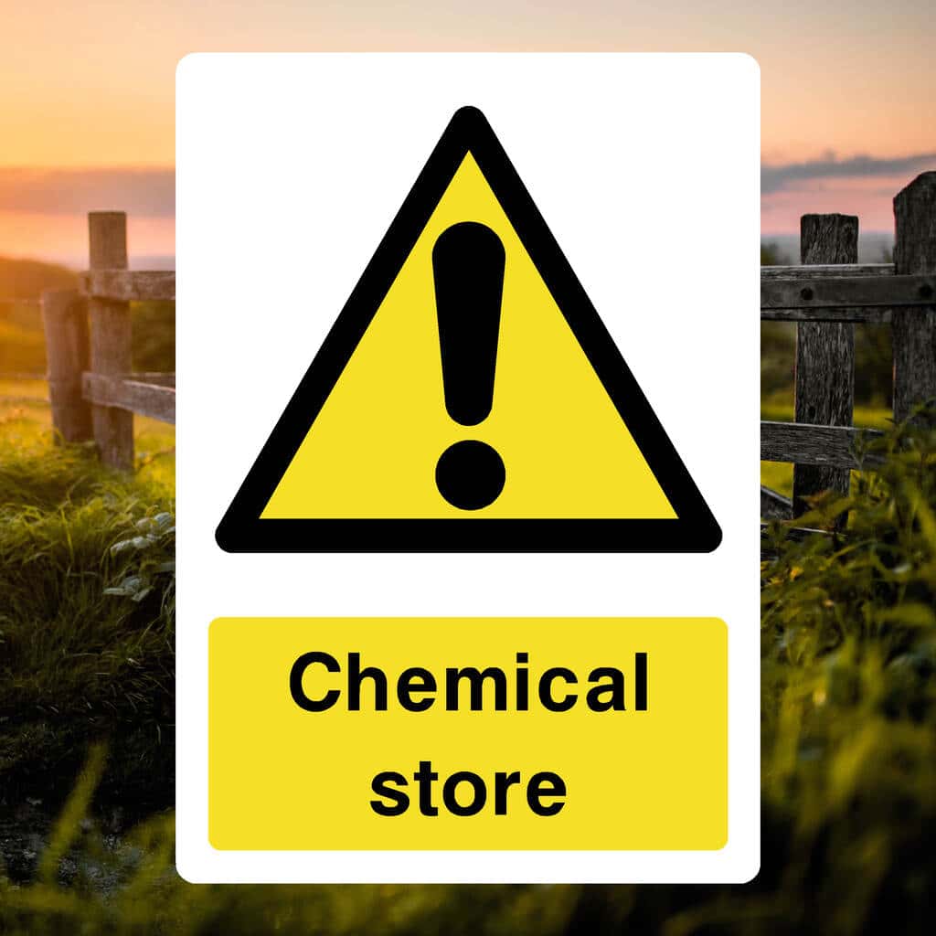 Chemical Store Sign - The Safety Sheep Store