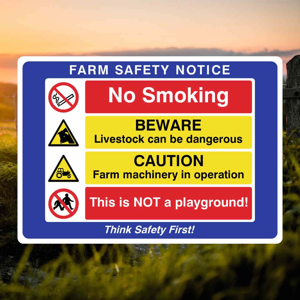 Farm Safety Notice - The Safety Sheep Store
