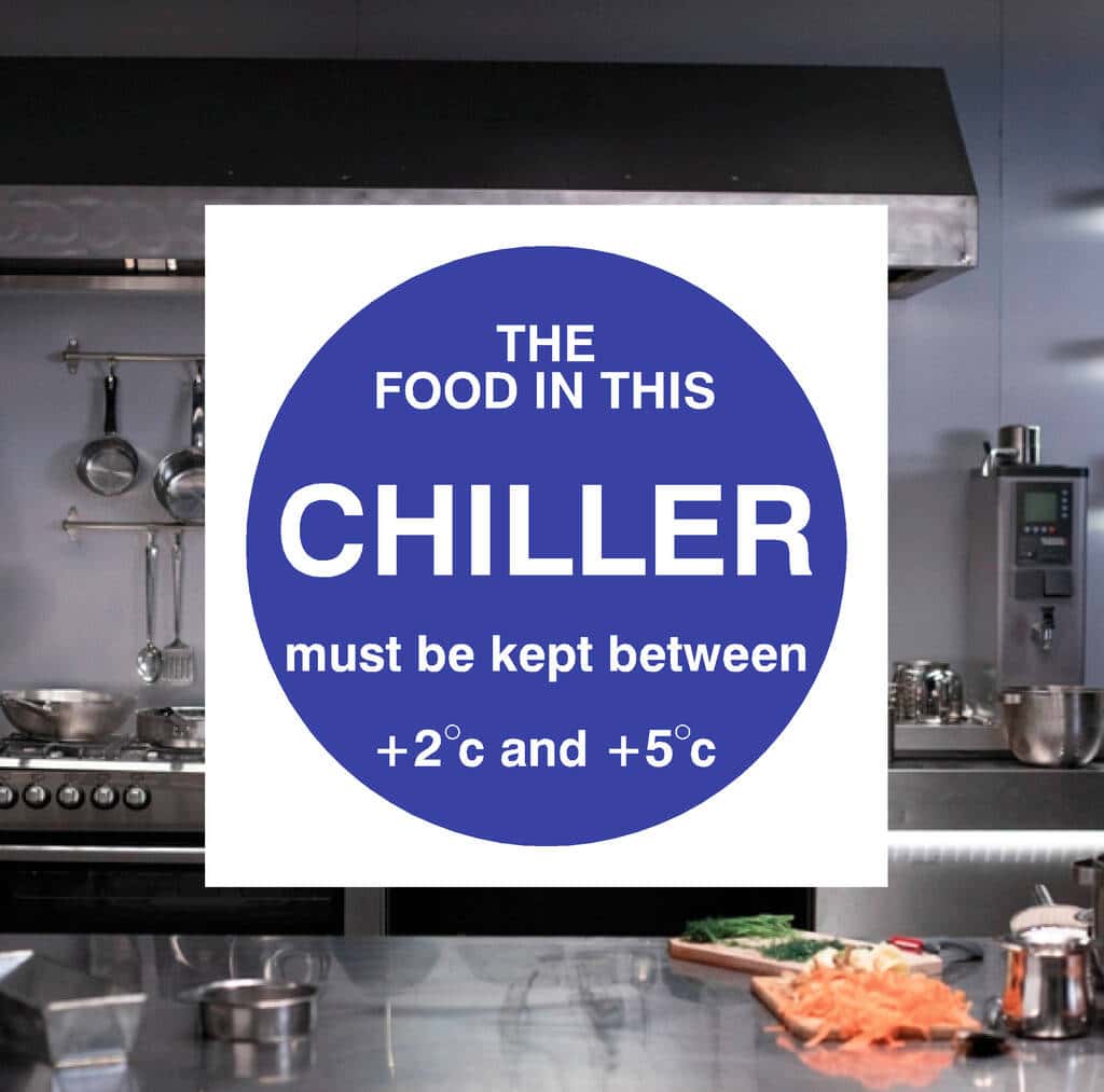Food In This Chiller Sign - The Safety Sheep Store