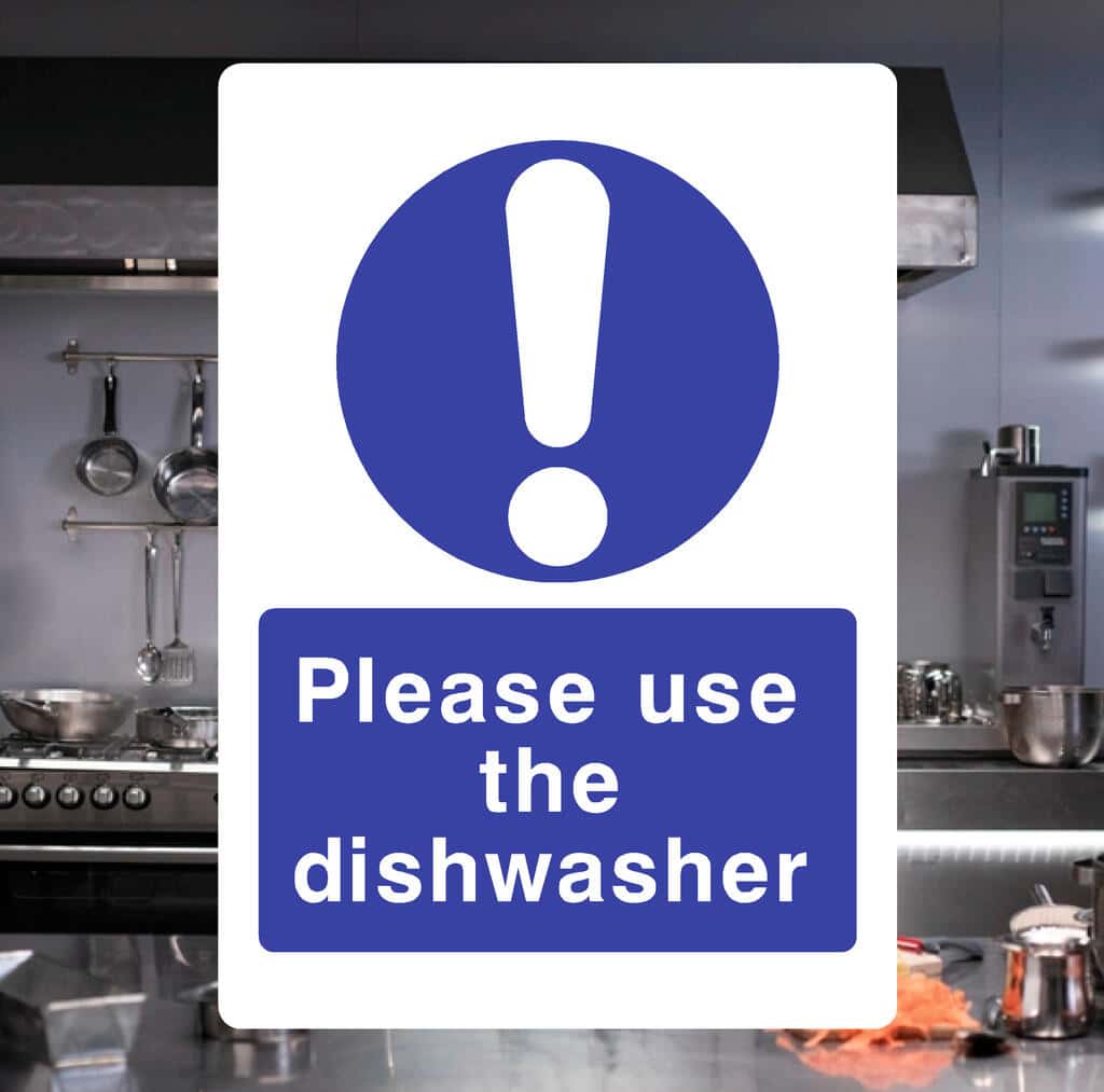 Please Use The Dishwasher Sign - The Safety Sheep Store