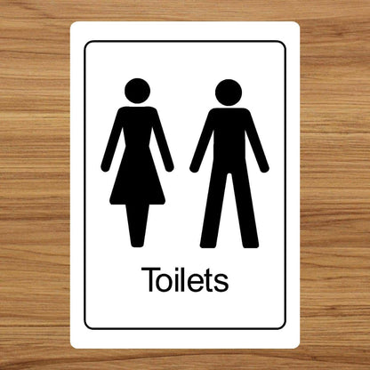 Unisex Toilets Sign - The Safety Sheep Group