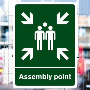 Assembly Point Signs – Safe Emergency Gathering Signs – The Safety ...