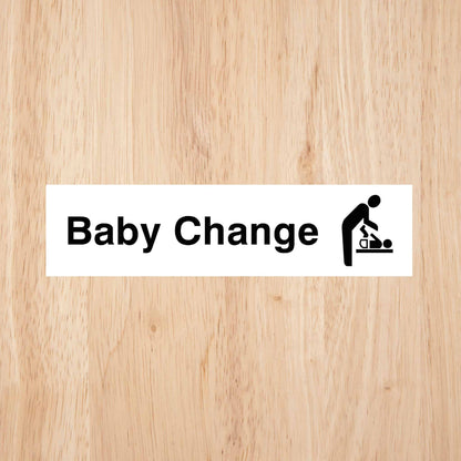 Baby Change Standard Sign-The Safety Sheep Store