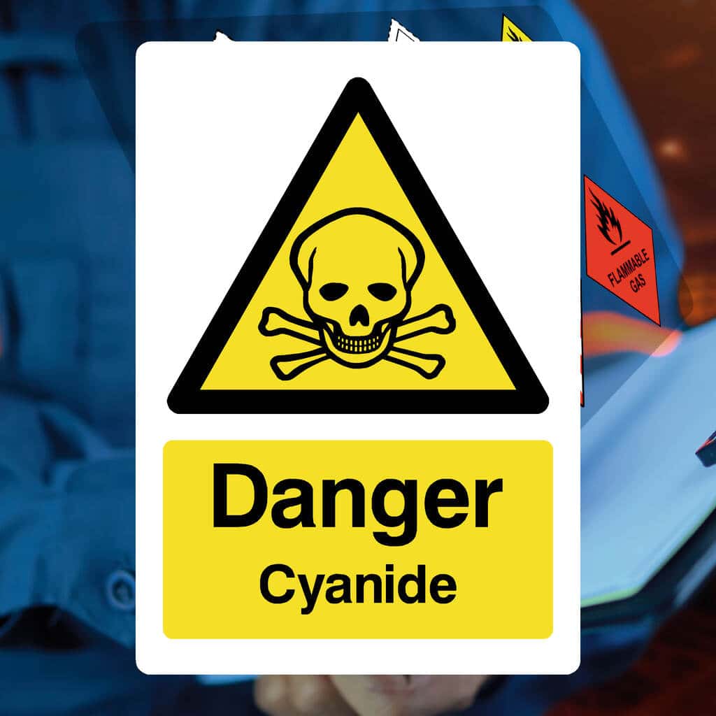 Cyanide Sign-The Safety Sheep Store