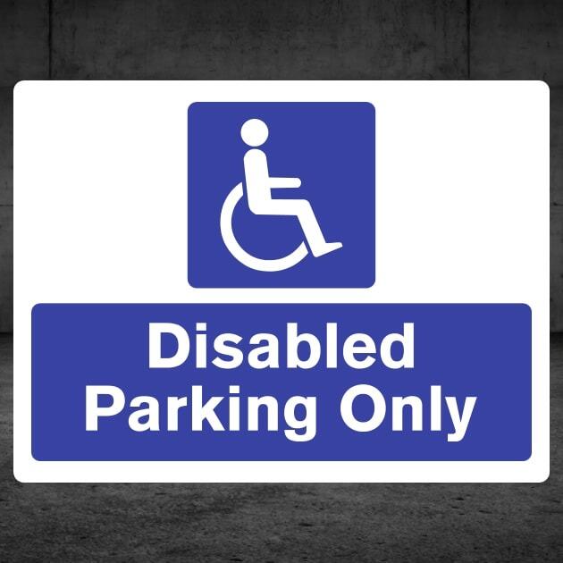Disabled Parking Sign-The Safety Sheep Store