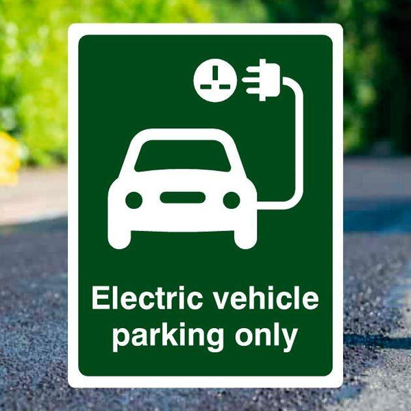 EV Charging Only Parking Sign | Made in Britain – The Safety Sheep Store