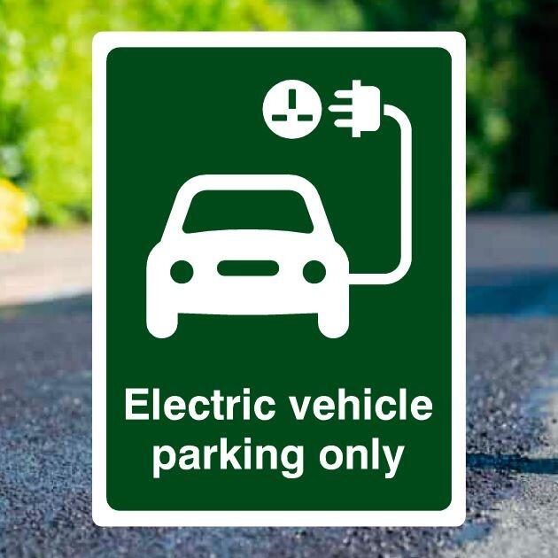 EV Charging Only Sign v2-The Safety Sheep Store