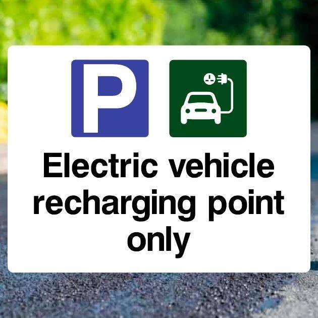 EV Charging Point Sign-The Safety Sheep Store