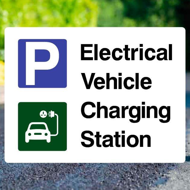 EV Charging Point Sign v2-The Safety Sheep Store