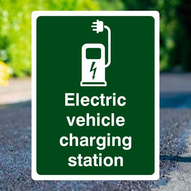 EV Charging Station Sign-The Safety Sheep Store