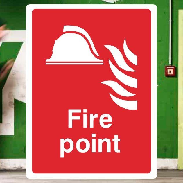 Fire Point Sign - UK Safety Signs Store