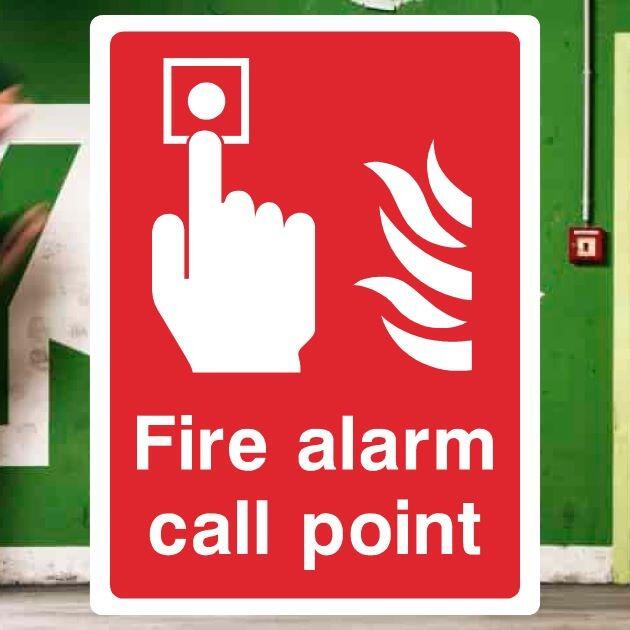 Fire Alarm Call Point Sign - UK Safety Signs Store