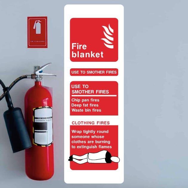 Fire Blanket Sign - UK Safety Signs Store