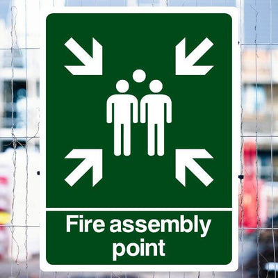 Fire Assembly Point Sign - The Safety Sheep Store