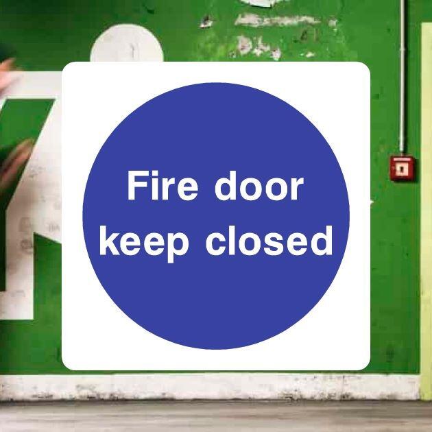Fire Door Keep Closed Sign-The Safety Sheep Store