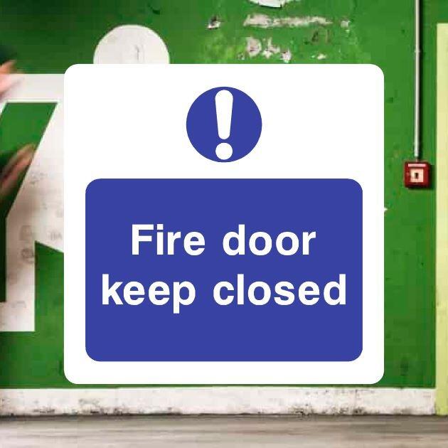Fire Door Keep Closed Sign-The Safety Sheep Store