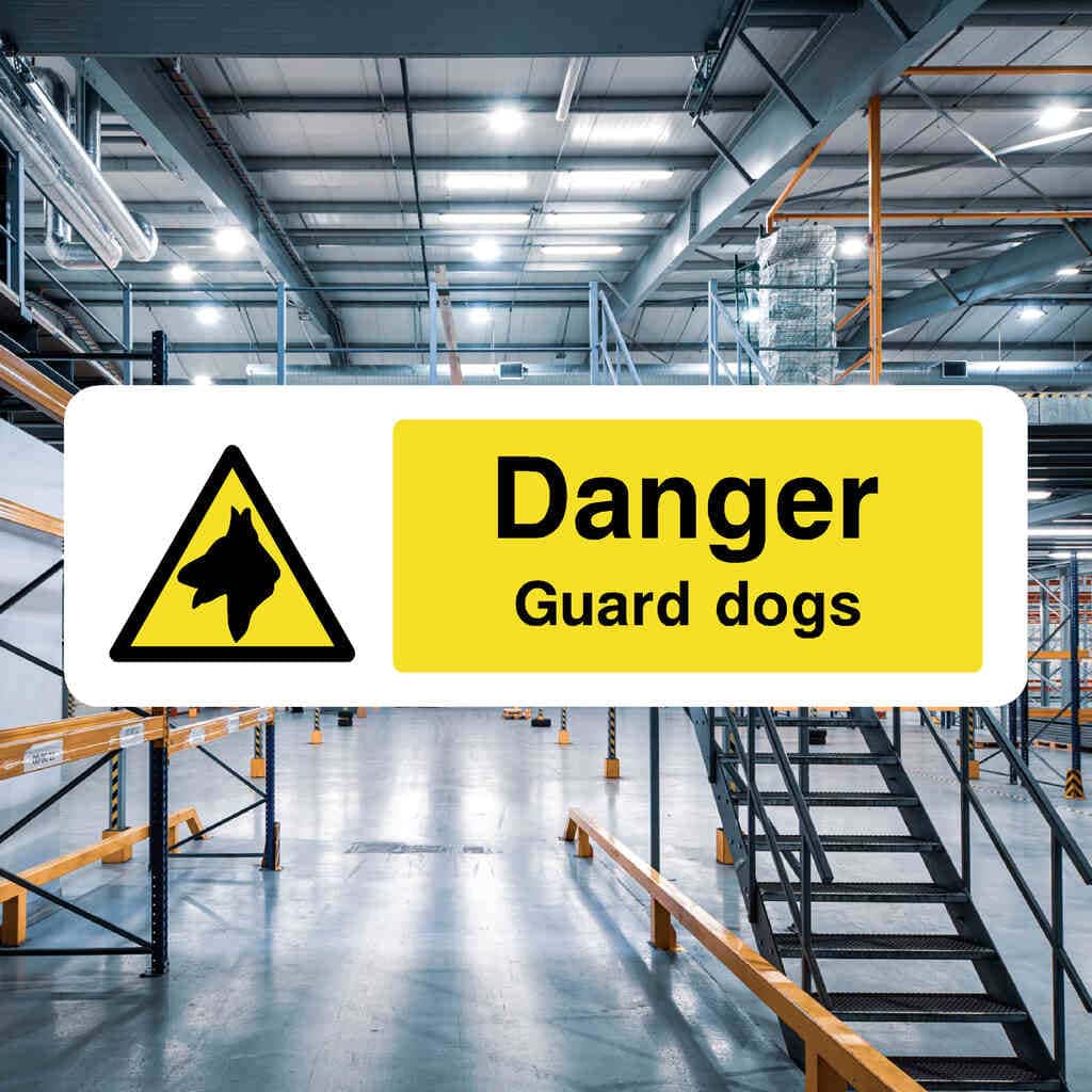 Guard Dogs Sign-The Safety Sheep Store