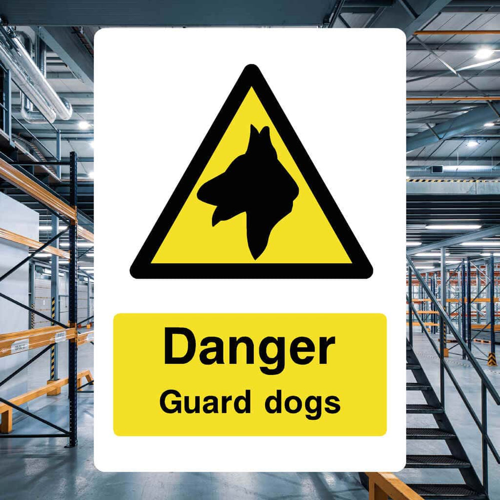 Guard Dogs Sign - The Safety Sheep Store