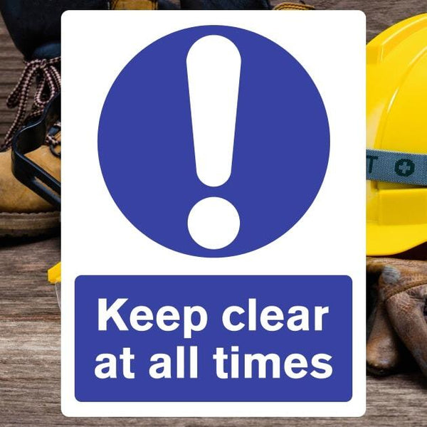 Keep Clear Sign – Safety Access & No Entry Signage UK – The Safety ...