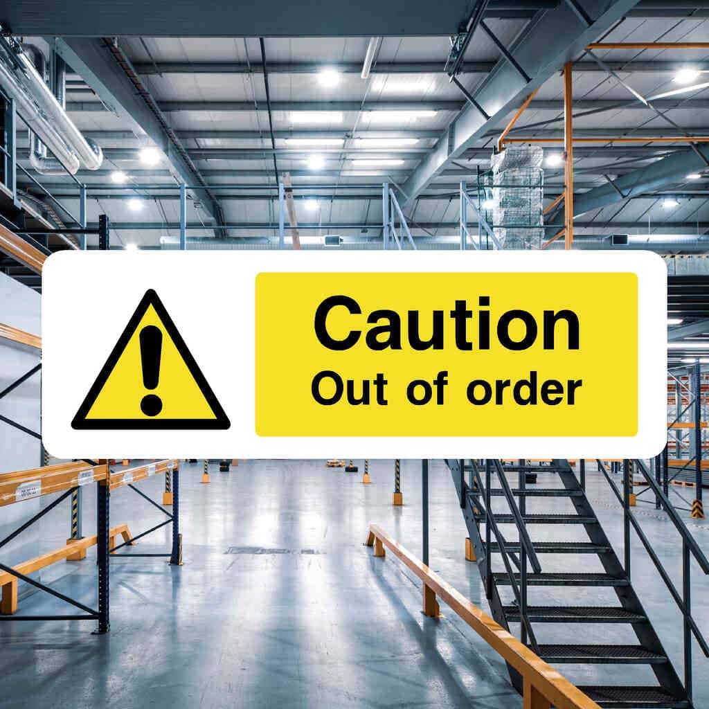 Out Of Order Sign-The Safety Sheep Store