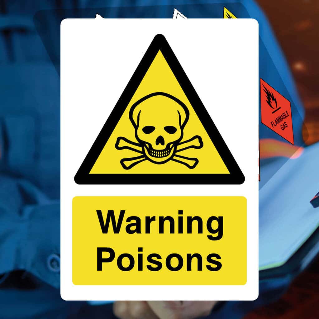 Poisons Sign-The Safety Sheep Store
