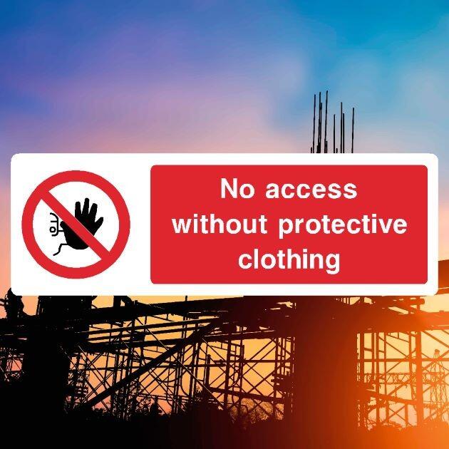 Protective Clothing Sign v2-The Safety Sheep Store
