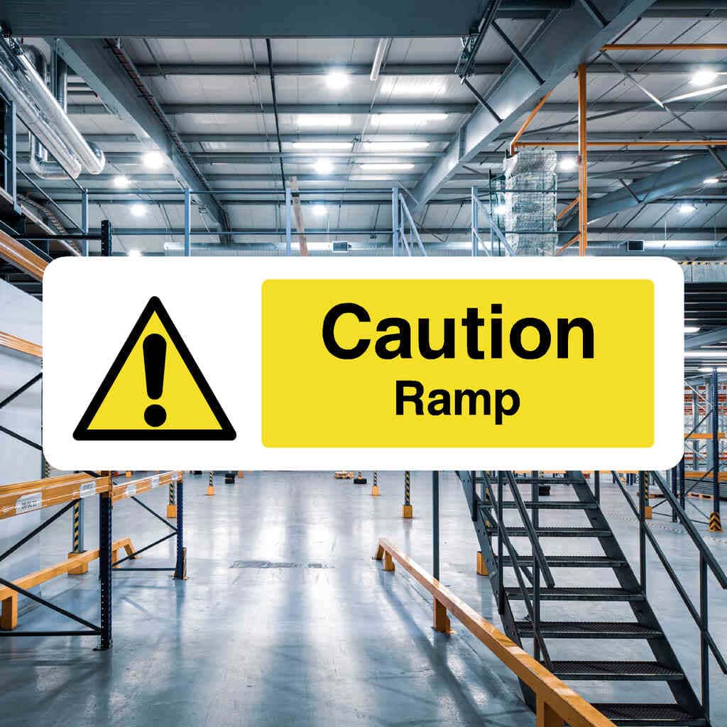 Safety Off Ramp Sign Ramp Sign - The Safety Sheep Store