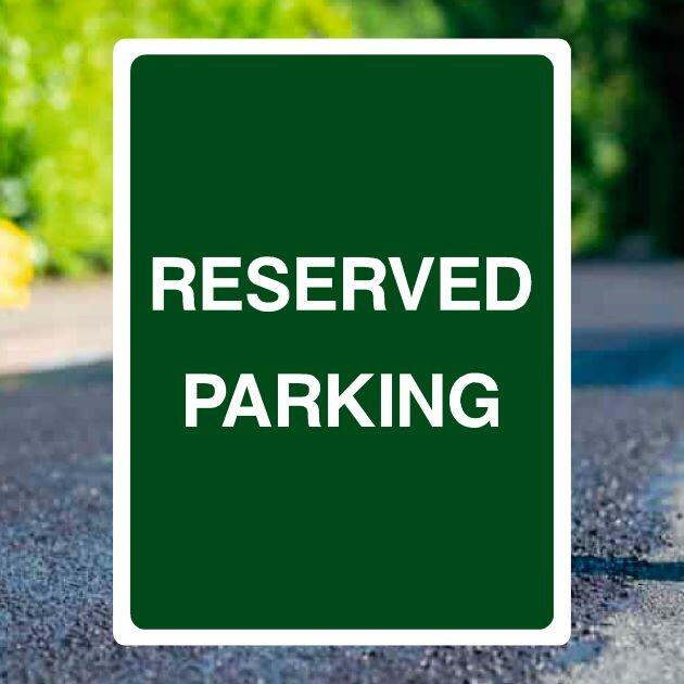 Reserved Parking Sign v2-The Safety Sheep Store