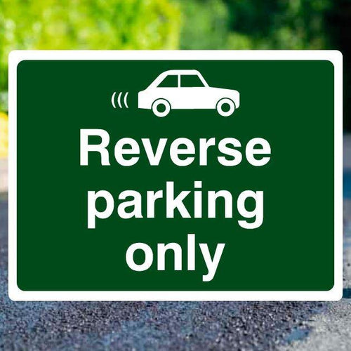 Reverse Parking Sign – Car Symbol | Made in Britain – The Safety Sheep ...