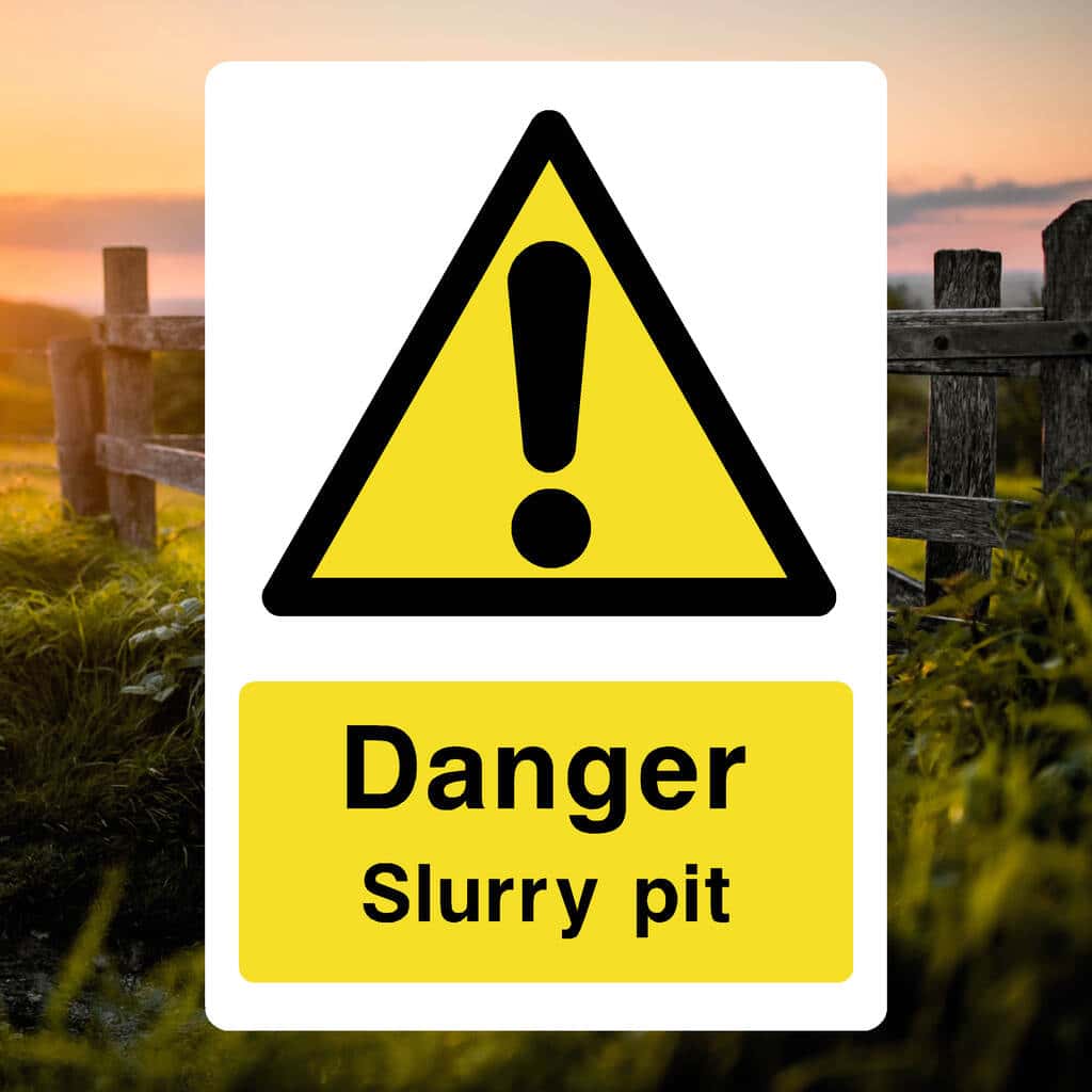 Slurry Pit Sign-The Safety Sheep Store