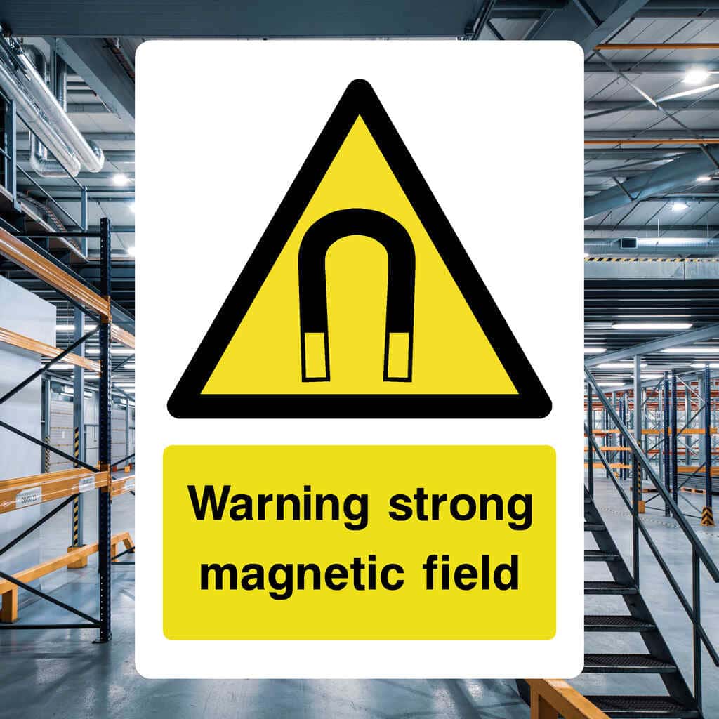 Strong Magnetic Field Sign-The Safety Sheep Store