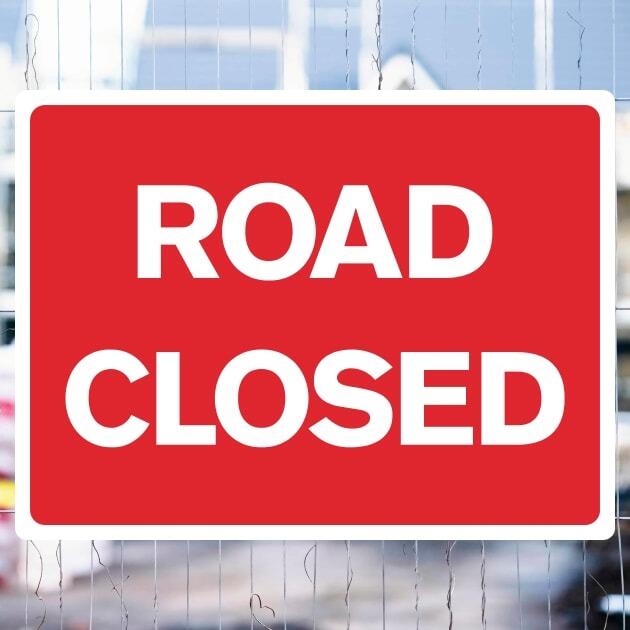 Road Closed Sign - The Safety Signs Store